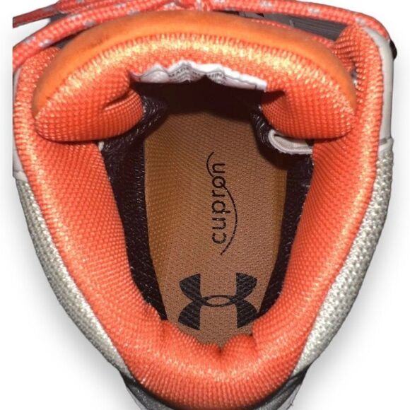Under Armour Tabor Ridge Hiking Boots Beige/Orange 1264714-280 Women's 7 - Picture 8 of 10
